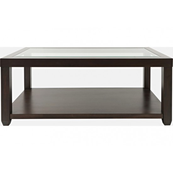 Urban Icon Rectangular Glass Inlay Coffee Table