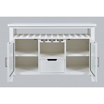 Urban Icon 48" Buffet Server with Wine Rack and Stemware Rack