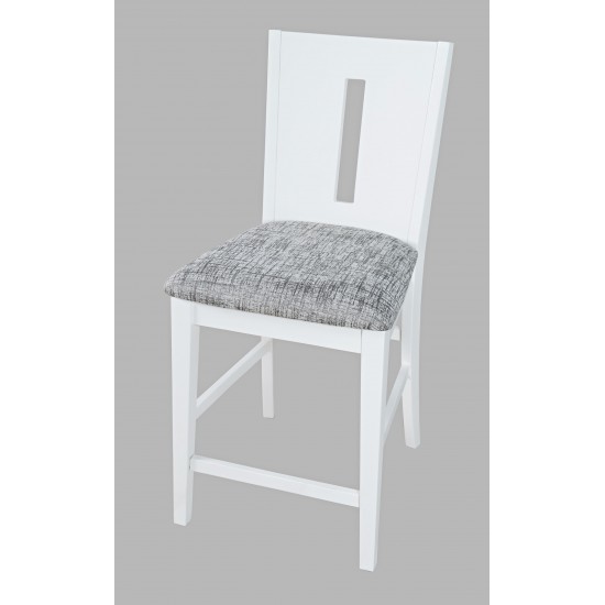 Urban Icon Slotback Upholstered Counter Stool (Set of 2)