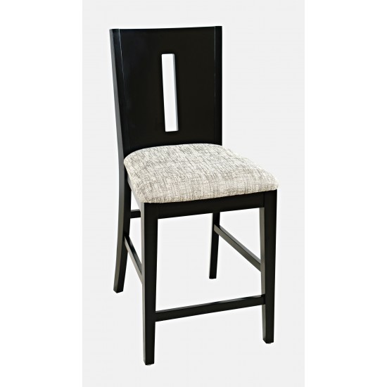 Urban Icon Slotback Upholstered Counter Stool (Set of 2)