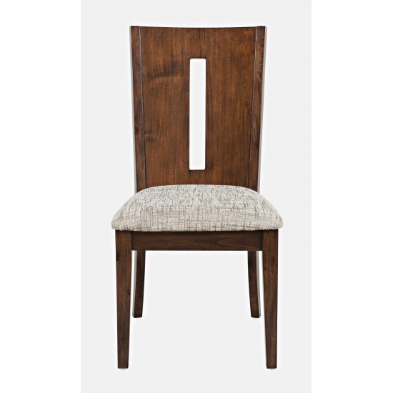 Urban Icon Slotback Upholstered Dining Chair (Set of 2)