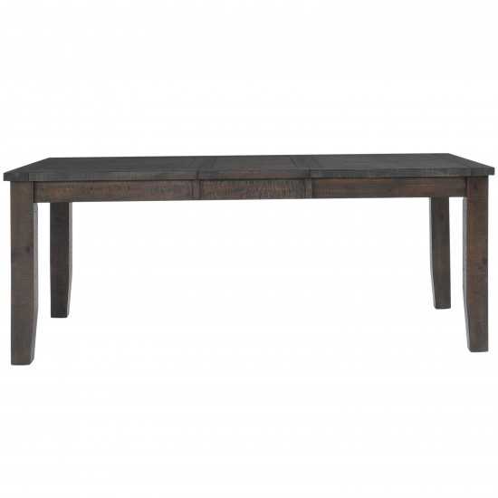 Willow Creek Solid Pine 78" Extension Dining Table