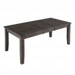 Willow Creek Solid Pine 78" Extension Dining Table