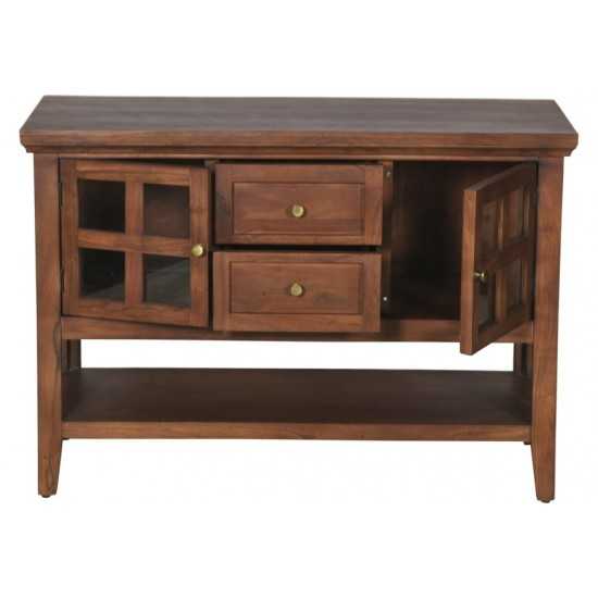 Bronson Solid Acacia Accent Cabinet Buffet