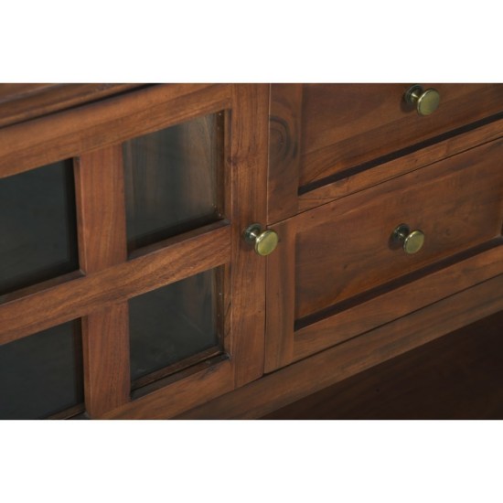 Bronson Solid Acacia Accent Cabinet Buffet