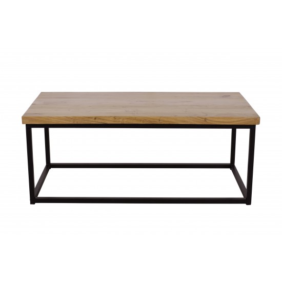 Ames Solid Wood Modern Coffee Table