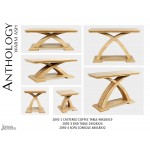 Anthology Contemporary Curved Base End Table