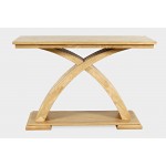 Anthology Contemporary 48" Curved Base Console Sofa Table