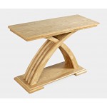 Anthology Contemporary 48" Curved Base Console Sofa Table