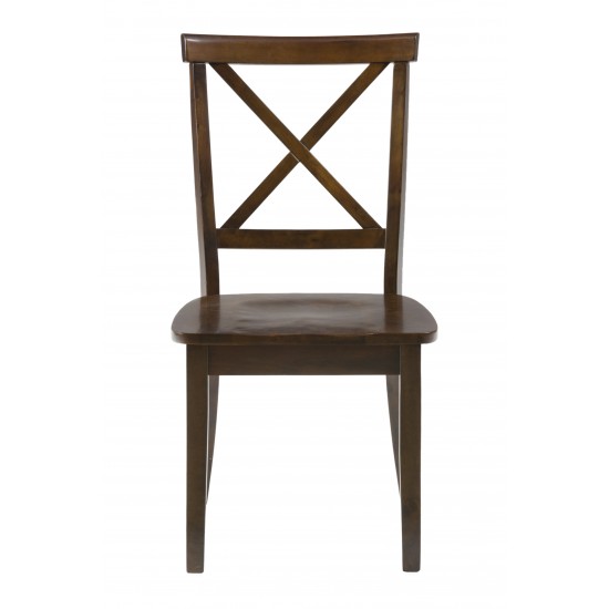 Richmond Cherry X Back Dining Chair (Set of 2)