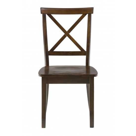 Richmond Cherry X Back Dining Chair (Set of 2)