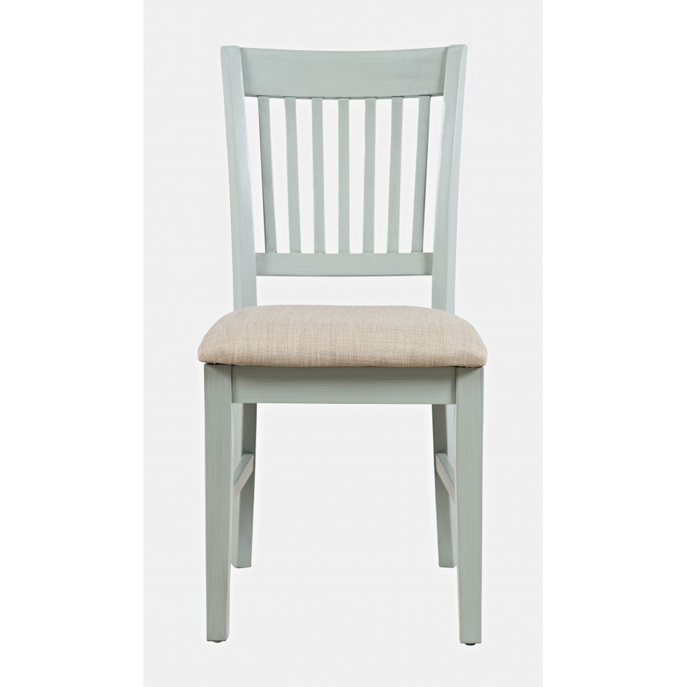 Craftsman Slat-Back Upholstered Desk Chair Craftsman Slat-Back Upholstered Desk Chair