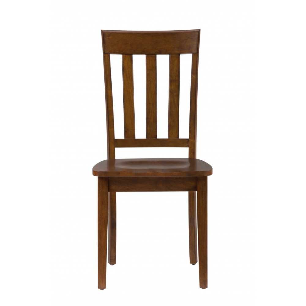 Simplicity Slat Back Dining Chair (Set of 2)