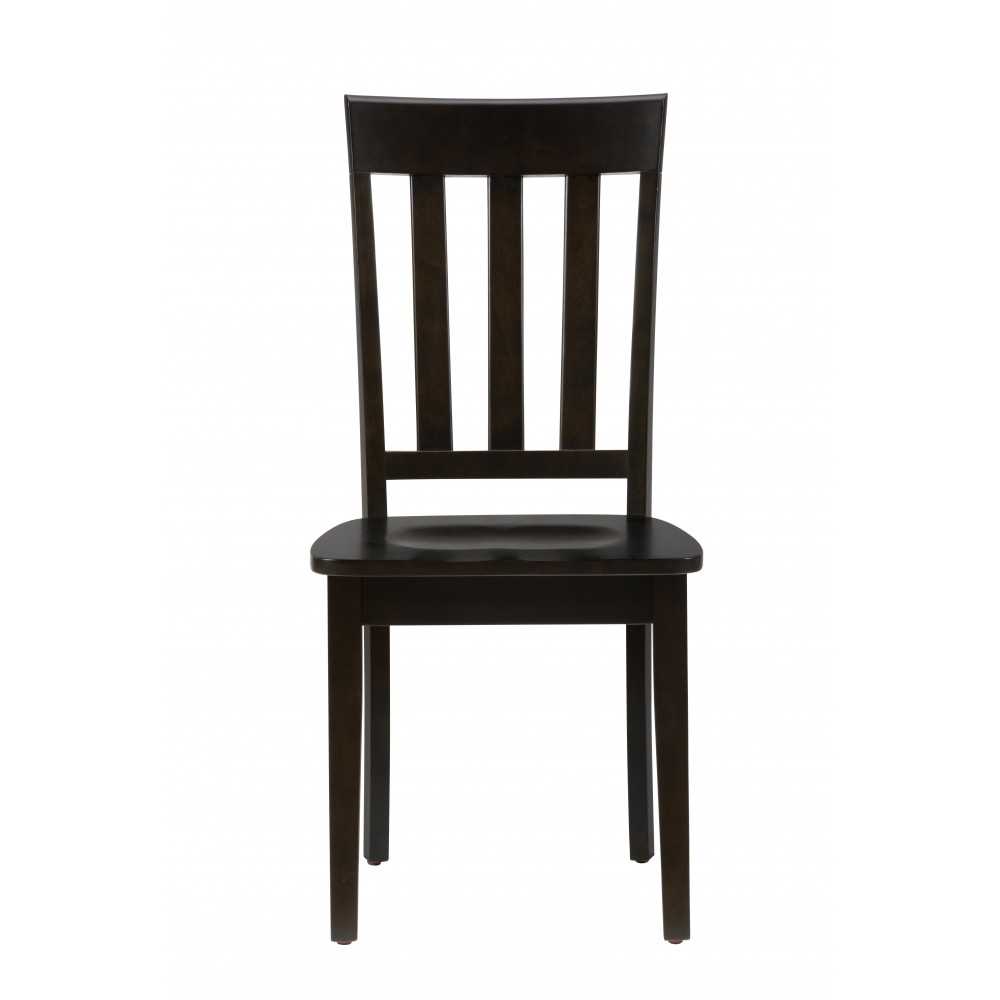 Simplicity Slat Back Dining Chair (Set of 2)