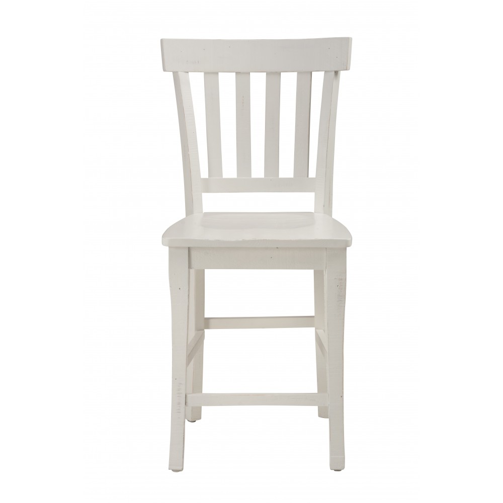 Madaket Reclaimed Pine Slat Back Bar Stool (Set of 2) Madaket Reclaimed Pine Slat Back Bar Stool (Set of 2)