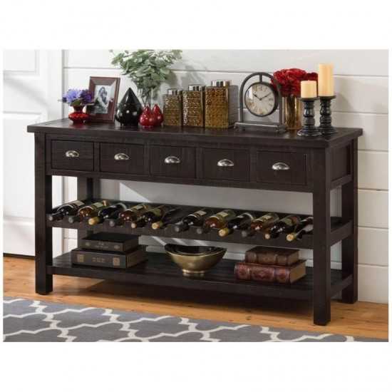 Prospect Creek Pine 60" Wine Rack/Server
