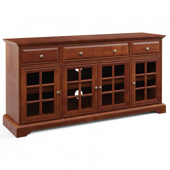 60'' Window Pane 4 Door TV Stand