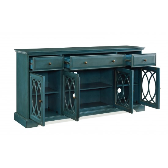60'' Segmented 4 Door TV Stand