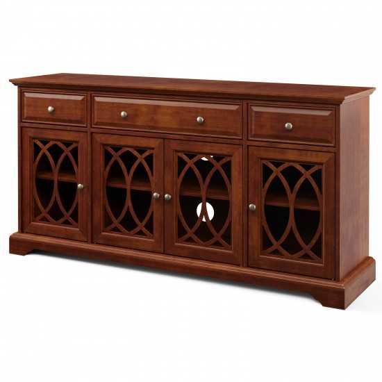 60'' Segmented 4 Door TV Stand