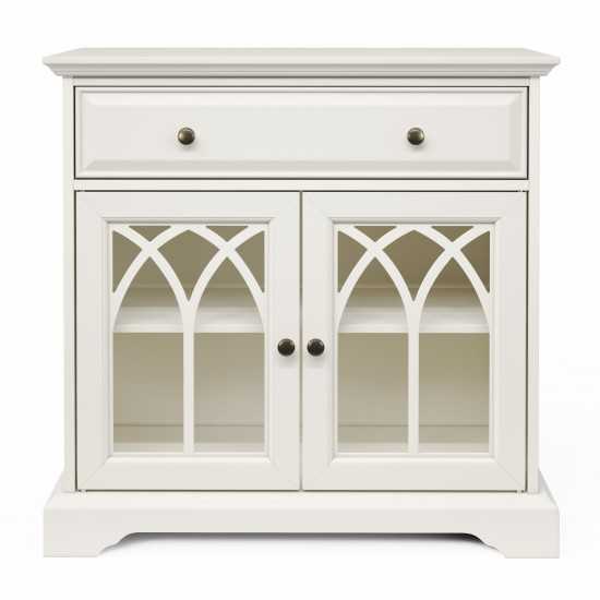 32'' Gothic Arch 2 Door TV Stand