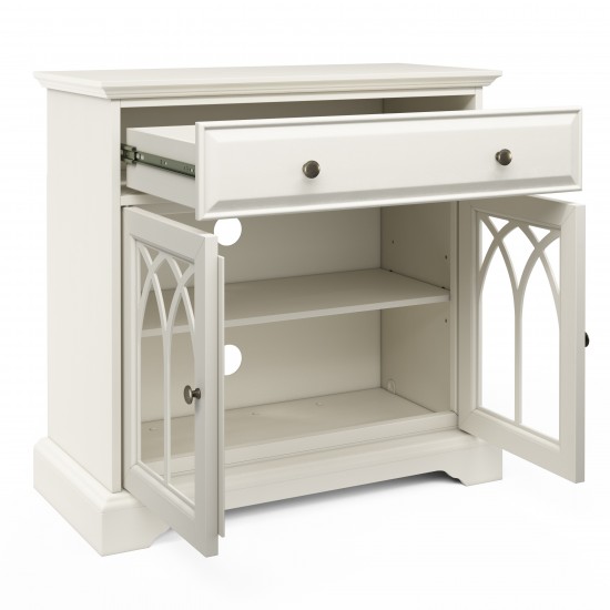 32'' Gothic Arch 2 Door TV Stand