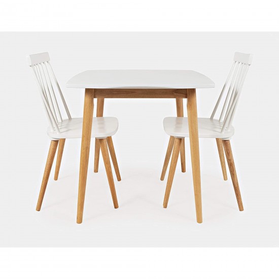 EZ-Style Dining Table and Spindle Chair Set