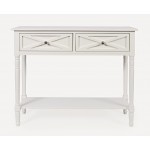 Farmhouse White Sofa Console Table