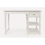 Farmhouse White USB Charging Desk