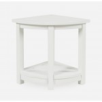 Solid Acacia Indoor - Outdoor Corner Accent Table