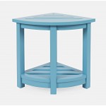 Solid Acacia Indoor - Outdoor Corner Accent Table