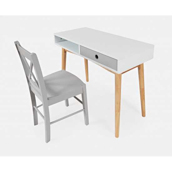 EZ-Style Desk and X-Back Chair Set