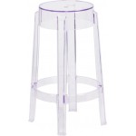 25.75'' High Transparent Counter Height Stool