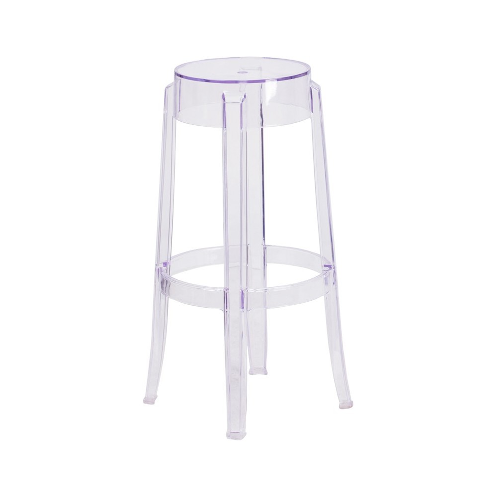 29.75'' High Transparent Barstool