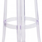 29.75'' High Transparent Barstool