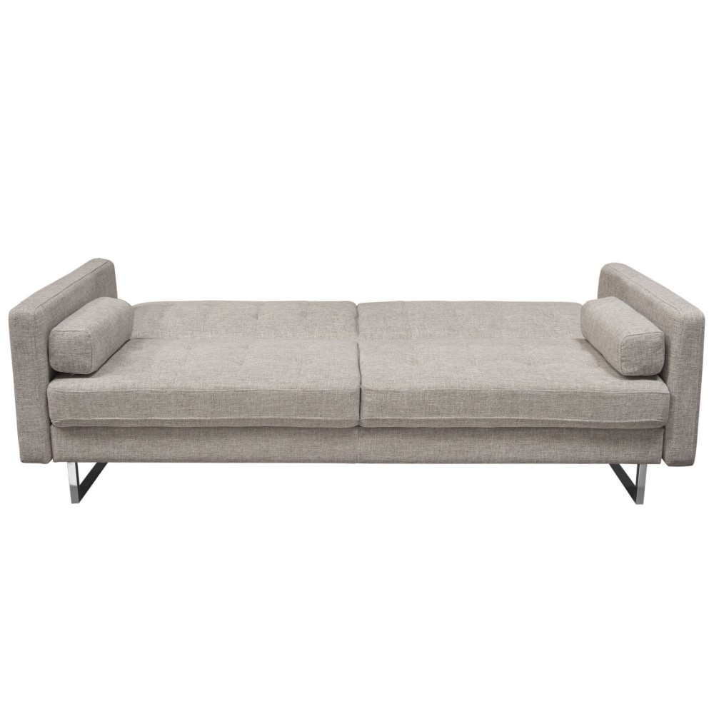 Opus Convertible Tufted Sofa in Barley Fabric by Diamond Sofa