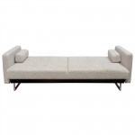 Opus Convertible Tufted Sofa in Barley Fabric by Diamond Sofa