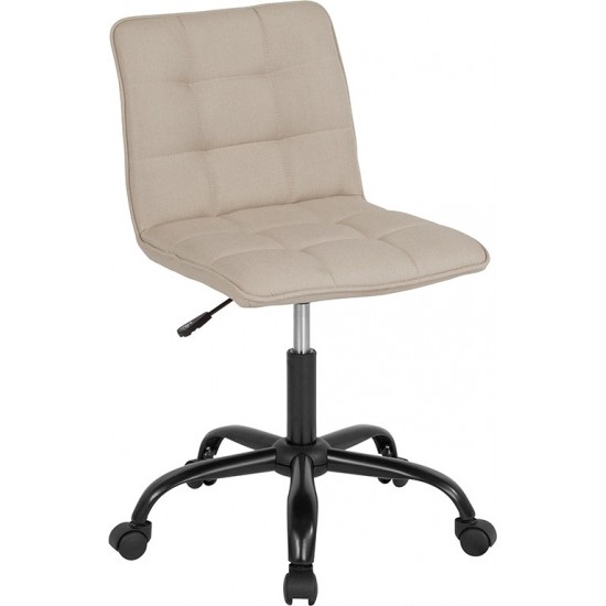 Sorrento Home and Office Task Chair in Beige Fabric