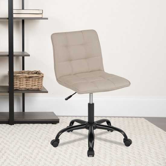 Sorrento Home and Office Task Chair in Beige Fabric