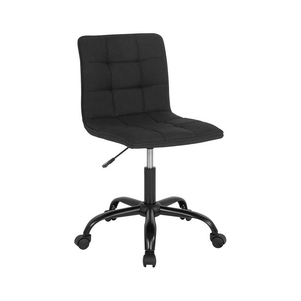 Sorrento Home and Office Task Chair in Black Fabric