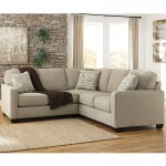 Signature Design by Ashley Alenya 2-Piece Sofa Sectional in Quartz Microfiber