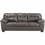 Signature Design by Ashley Alliston Sofa in Gray Faux Leather