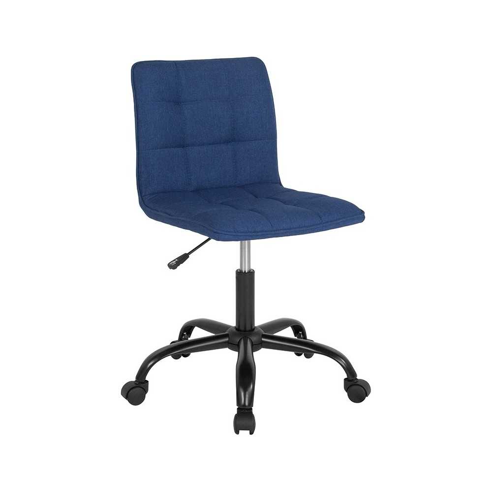 Sorrento Home and Office Task Chair in Blue Fabric