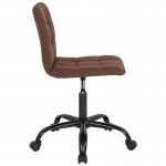 Sorrento Home and Office Task Chair in Brown Fabric