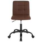 Sorrento Home and Office Task Chair in Brown Fabric