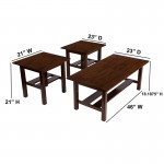 Signature Design by Ashley Lewis 3 Piece Occasional Table Set