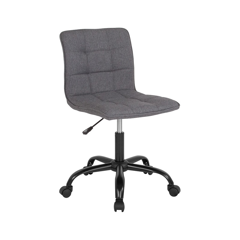 Sorrento Home and Office Task Chair in Dark Gray Fabric Sorrento Home and Office Task Chair in Dark Gray Fabric