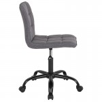 Sorrento Home and Office Task Chair in Dark Gray Fabric