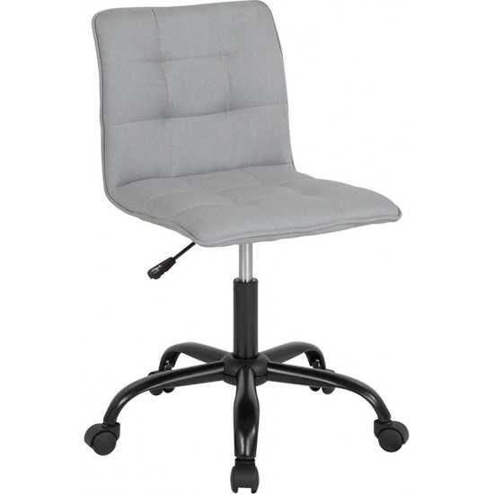 Sorrento Home and Office Task Chair in Light Gray Fabric