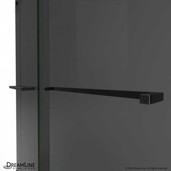 Dreamline Essence 44 48 In W X 76 In H Frameless Smoke Gray Glass