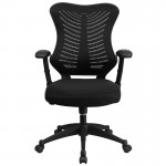 High Back Designer Black Mesh Executive Swivel Ergonomic Office Chair with Adjustable Arms